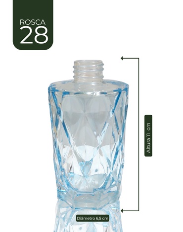 Vidro Paris Azul 200 ml