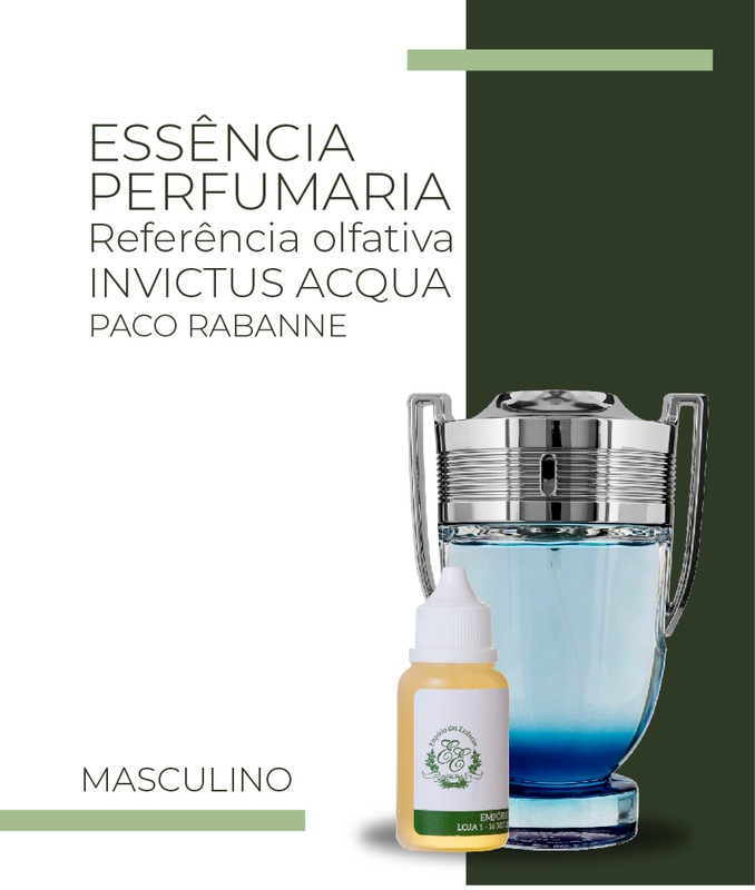 Invictus Acqua 35 ml Empório das Essências